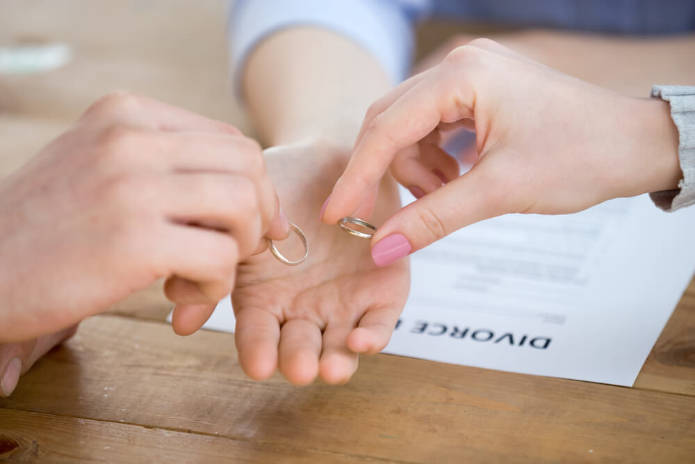 What happens to your property in a divorce or separation?