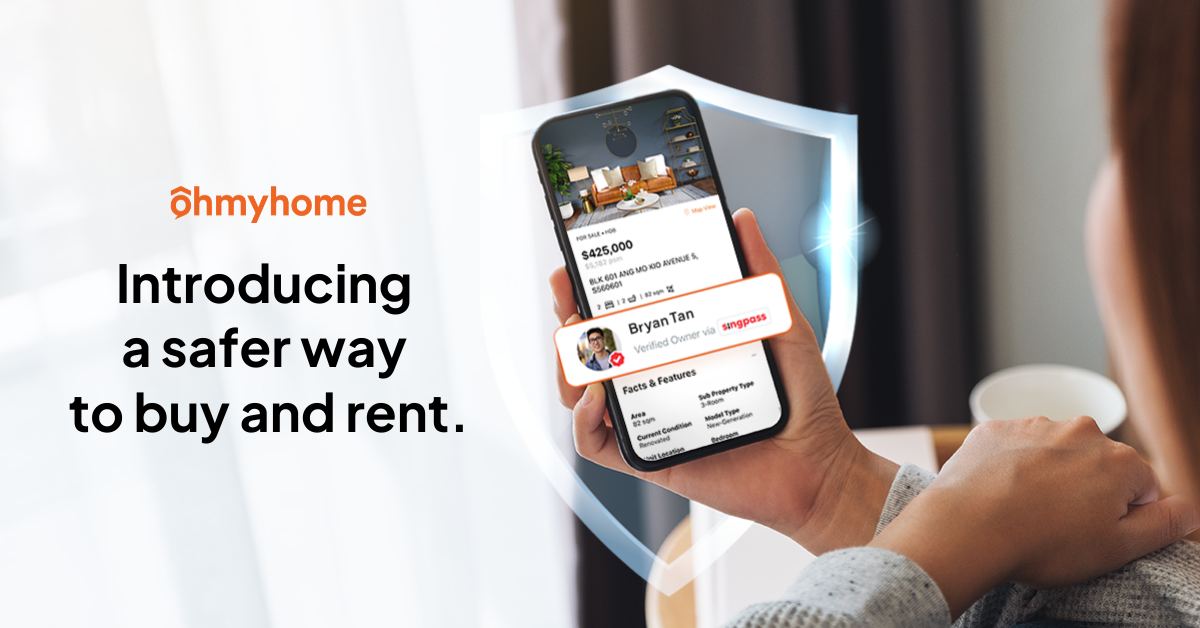 Ohmyhome Is the First Property Platform Solution in Singapore to Pioneer Property Ownership Verification With Singpass