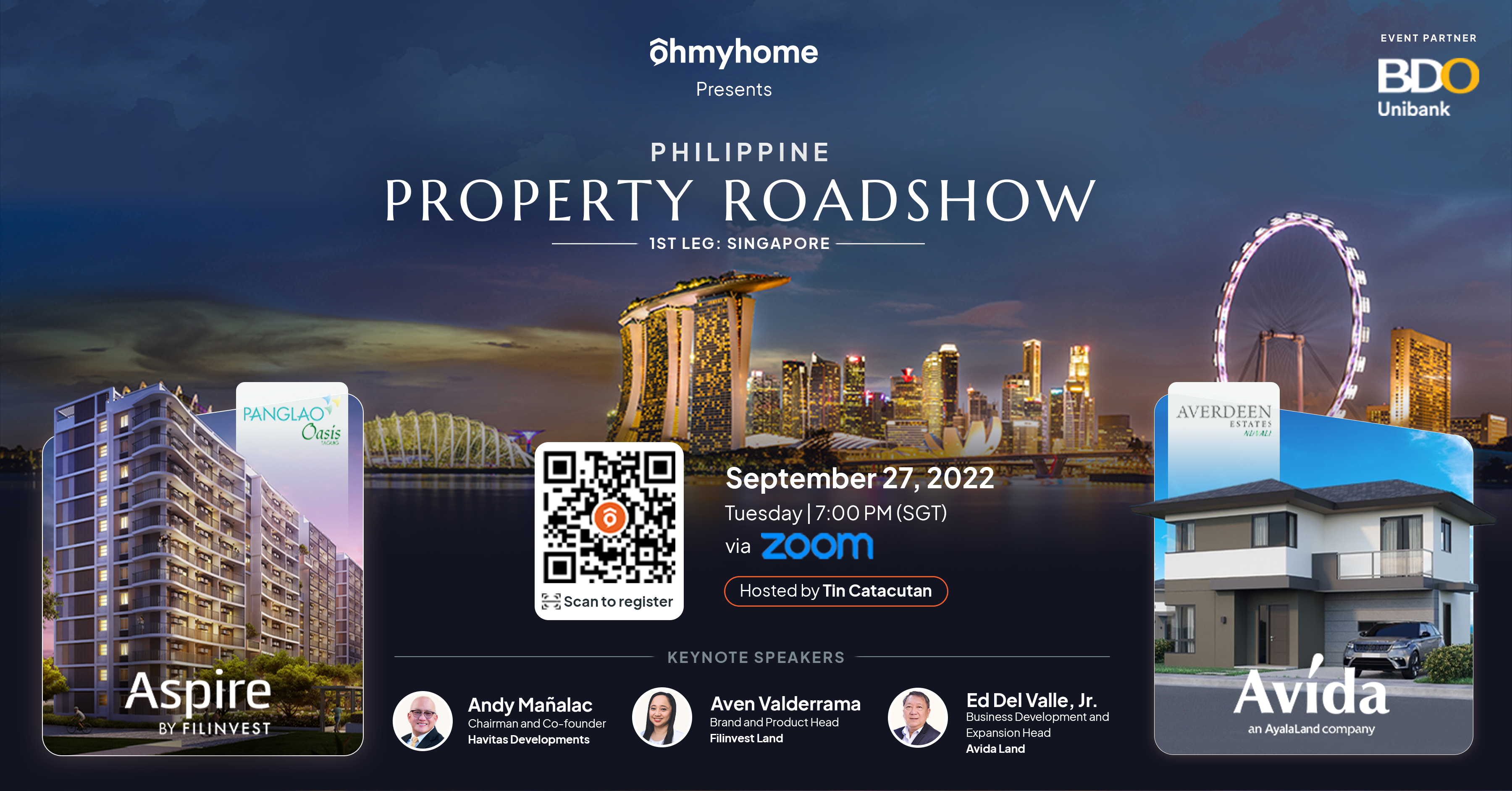 Singapore OFWs Are in for a Treat as the Ohmyhome Philippine Property Roadshow Kicks off This September 27!