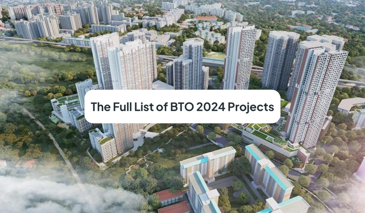 Amazing view of BTO 2024 buildings