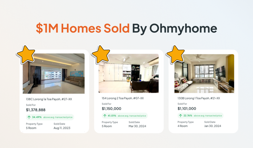 Million-dollar HDB resale flats in Toa Payoh sold by Ohmyhome