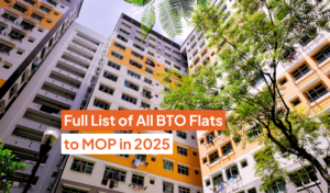 Know if your flat is reaching its HDB MOP in 2025