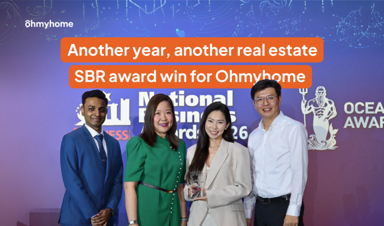 Another Year, Another Real Estate SBR Award Win for Ohmyhome Banner