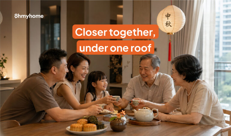A Family Gathering During Mid-Autumn